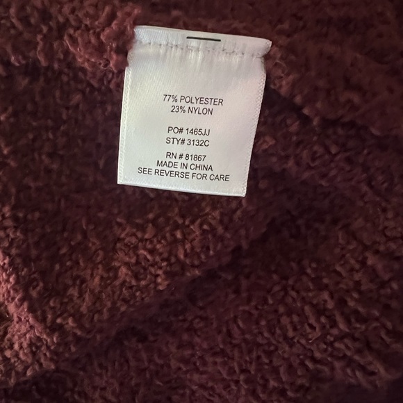 Olivia Sky- NWT -Hooded Long Sleeve Zip Cardigan- Size: Medium - Picture 4 of 4